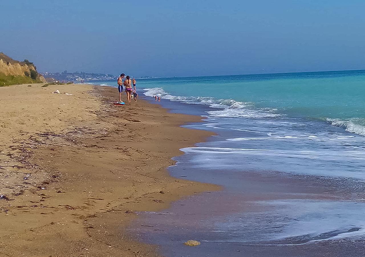 Эко-Дача У Моря Çornomorsk Dış mekan fotoğraf